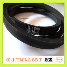 Wrapped V Belt Without Teeth Rubber Black